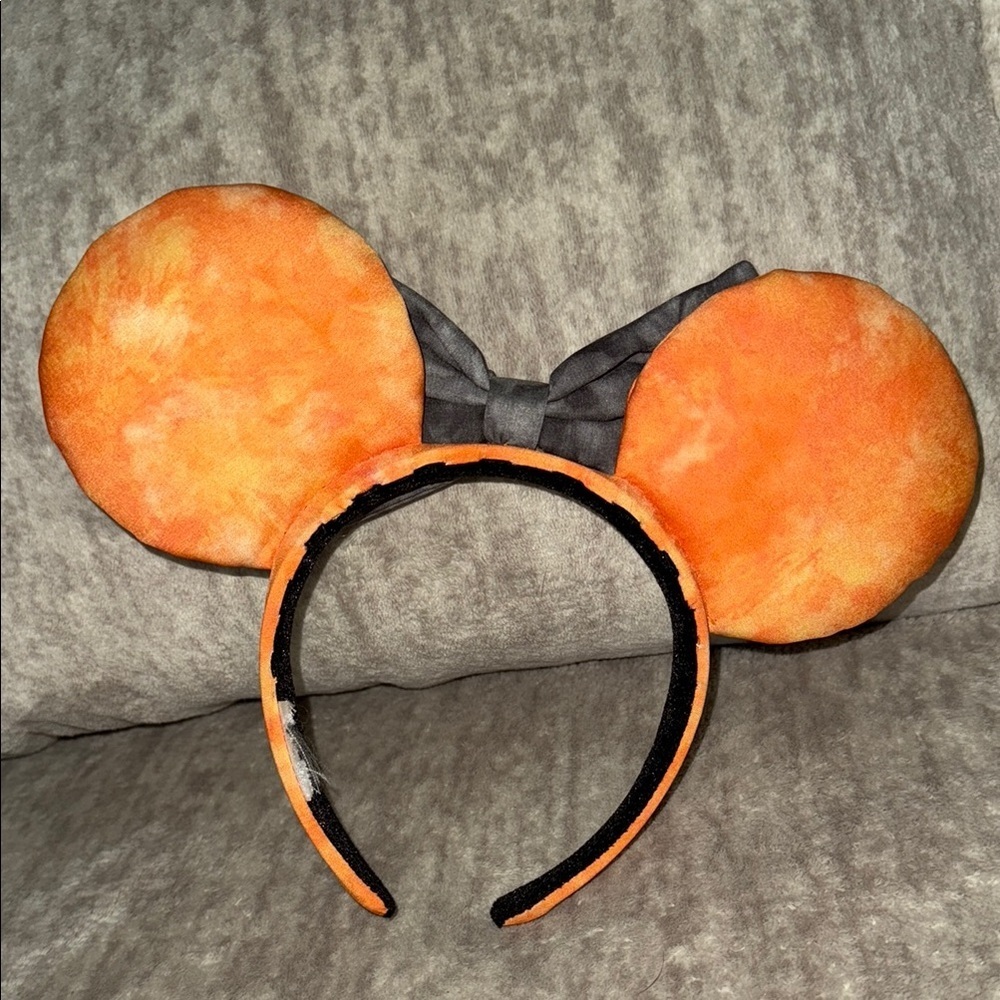 Orange and Black Disney ears Headband - Picture 4 of 4